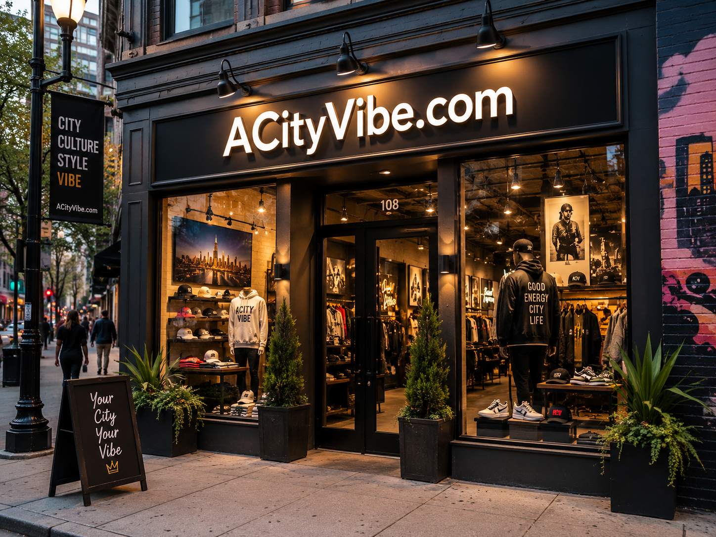 ACityVibe storefront